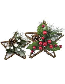 Άστρο Διακοσμητικό Μικρό 15cm Xmasfest 1131756