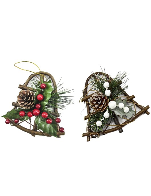 Καμπάνα Διακοσμητική Μικρή 15cm Xmasfest 1131757