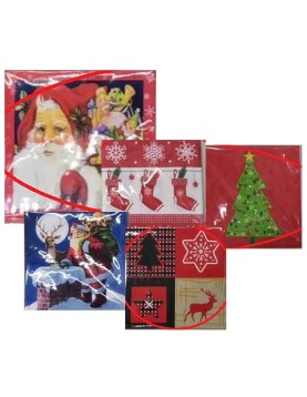 Χαρτοπετσέτες Xmas πακ=20τεμ 33x33cm Xmasfest 1131779