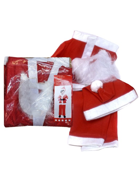 Στολή Άγιος Βασίλης Προεφηβική No:10-13 Ετών Y:140cm Xmasfest 1131793