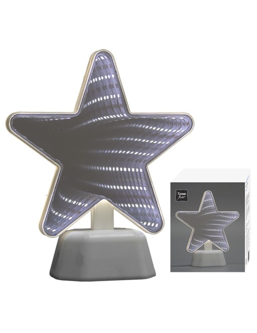 Αστέρι Καθρέφτης με 33 led 18x16x7cm Xmasfest 1132405