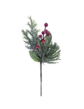 Κλωνάρι Πεύκο Χιονισμένο με γκι 30x15cm Xmasfest 1132580