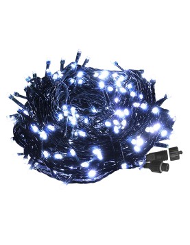 100 led Λευκά Εξωτερικά Επέκταση l. V. (δεν Περιέχεται ο Μετασχηματιστής) 5m Xmasfest 1132593