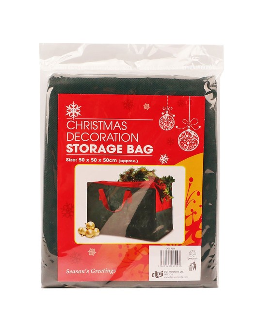 Τσάντα Αποθήκευσης Χριστουγεννιάτικου Στολισμού 50x50x50cm Xmasfest 1132888