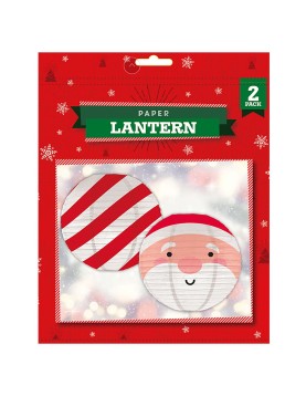 Φαναράκια Άγιος Βασίλης 2τεμ 20cm Xmasfest 1132892