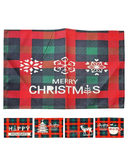 Σουπλά Υφασμάτινο 44x29cm Xmasfest 1132928