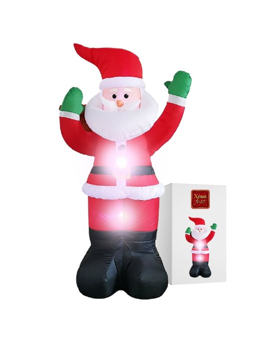 Άγιος 1,8m με φως Φουσκώνει-Ηλεκτρικός Ip44 Xmasfest 1133144