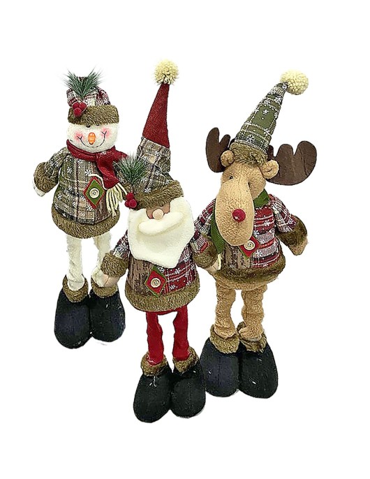 Φιγούρα Xmas με Πτυσσόμενα Πόδια ~60cm Xmasfest 1133193