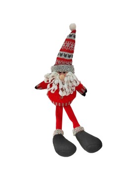 Άγιος Βασίλης Πάνινος 58x25cm Xmasfest 1133250