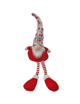 Άγιος Νάνος με Μακριά Πόδια 60x25cm Xmasfest 1133262