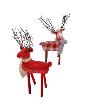 Τάρανδος Πάνινος Μεγάλος 47x20cm Xmasfest 1133271