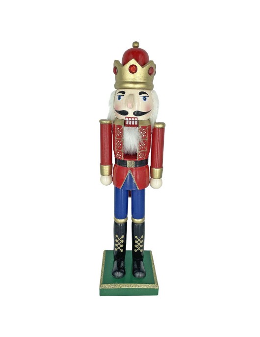 Στρατιώτης Ξύλινος Καρυοθραύστης Χριστουγέννων Μεγάλος 38cm Xmasfest 1133334