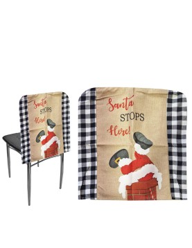 Κάλυμμα Πλάτης Καρέκλας Xmas 50x45cm Xmasfest 1133348