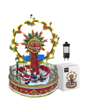 Παράσταση Xmas Ρόδα Λούνα Παρκ 30x22,5x22,5cm Xmasfest 1133477