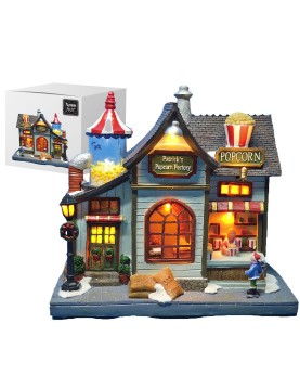 Παράσταση Xmas Εργαστήρι pop Corn 23x22x14cm Xmasfest 1133480