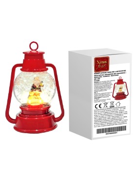 Φανάρι Θυέλλης Xmas με 4 Λειτουργίες 22x14x11cm Xmasfest 1133488