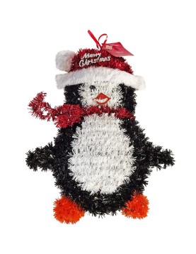 Πιγκουίνος Tinsel Κρεμαστό Χώρου 30x24cm Xmasfest 1133612