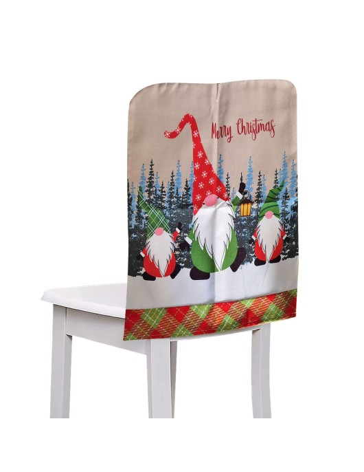 Κάλυμμα Καρέκλας Λινάτσα Xmas 50x46cm Xmasfest 1133622