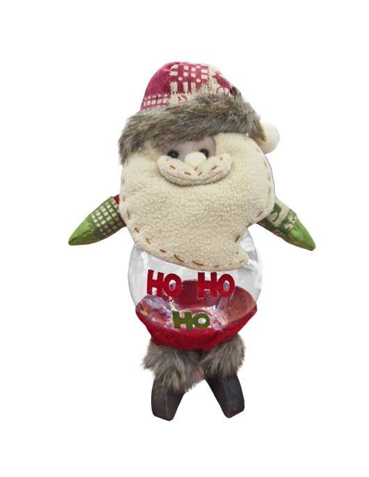 Άγιος Φιγούρα Βάζο Γλυκών με Πόδια 32x ø12cm Xmasfest 1133734