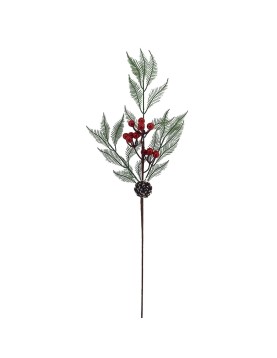 Κλαδί με γκι &amp; Κουκουνάρι 72cm Xmasfest 1133899