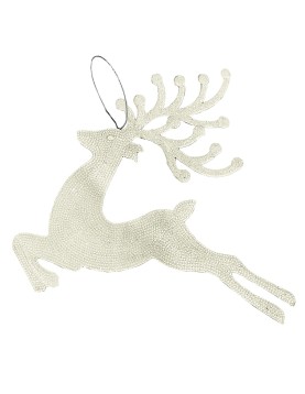 Τάρανδος Κρεμαστός Χριστουγέννων 25x21cm Xmasfest 1133925