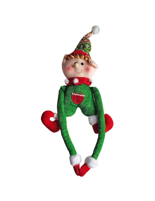 Φιγούρα Ξωτικό με Χέρια Velcro 50cm Xmasfest 1133944