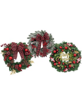 Στεφάνι Χριστουγεννιάτικο ø30cm Xmasfest 1133974