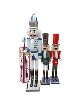 Στρατιώτης Ξύλινος Καρυοθραύστης Χριστουγέννων Γίγας 68cm Xmasfest 1133988