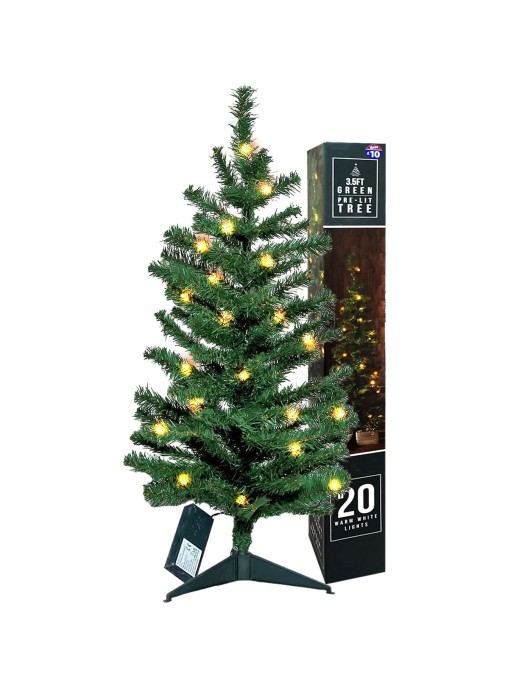 Δέντρο με 20LED Μπαταρίας 100cm Xmasfest 1134006
