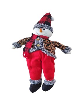 Φιγούρα Αληθοφανής Χιονάνθρωπος 60x18cm Xmasfest 1134048