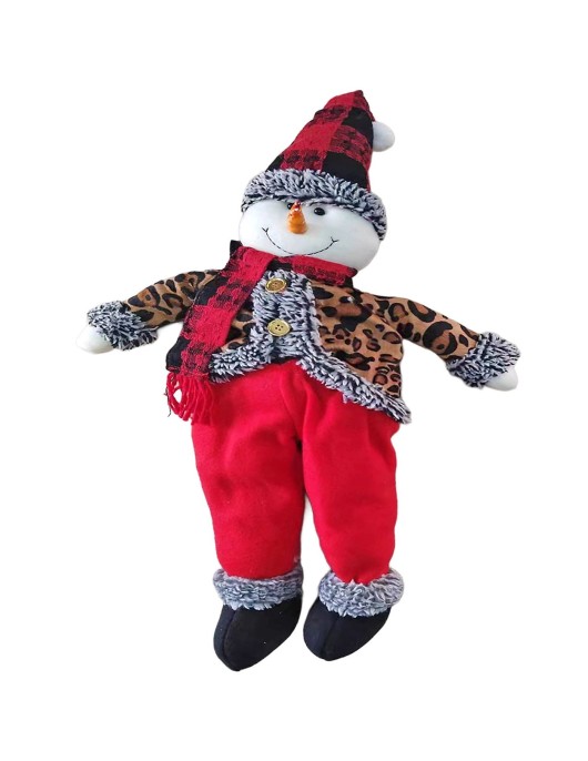 Φιγούρα Αληθοφανής Χιονάνθρωπος 60x18cm Xmasfest 1134048