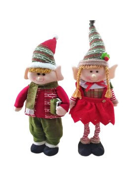 Ξωτικό Αληθοφανής Φιγούρα Πάνινη 75x22cm Xmasfest 1134051