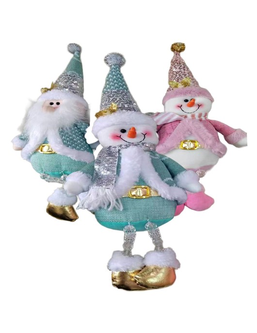 Φιγούρα Χριστουγεννιάτικη σε παλ Αποχρώσεις 50x20cm Xmasfest 1134052