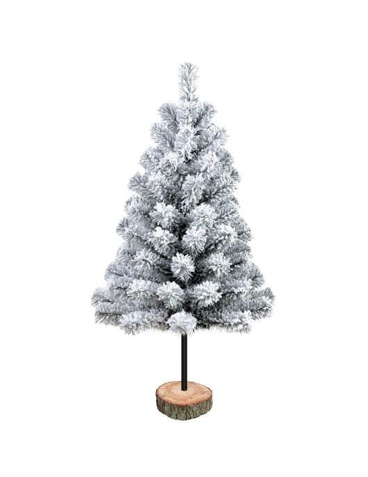 Δέντρο Χιονισμένο με Βάση Κορμό 90cm Xmasfest 1134058