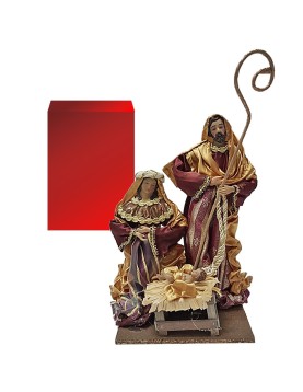 Φάτνη με Φιγούρες Γίγας 30x23cm Xmasfest 113487