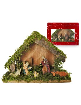 Φάτνη Ξύλινη Μεσαία 22x15cm Xmasfest 113517