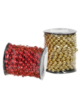 Γιρλάντα Στολισμού από Πέρλες 7mmx5m Xmasfest 113562