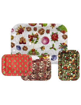 Δισκάκι Χριστουγέννων Ορθογώνιο 33x23,5cm Xmasfest 113699