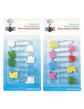 Παραμάνες Ασφαλείας σετ=8τεμ 5cm Homie 116288