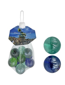 Γκαζές Βόλοι Διαφανείς σετ=12τεμ 25mm Homie 116579