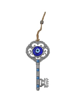 Κλειδί Μεταλλικό με Γυάλινο Μάτι 15x7,5cm Homie 116924