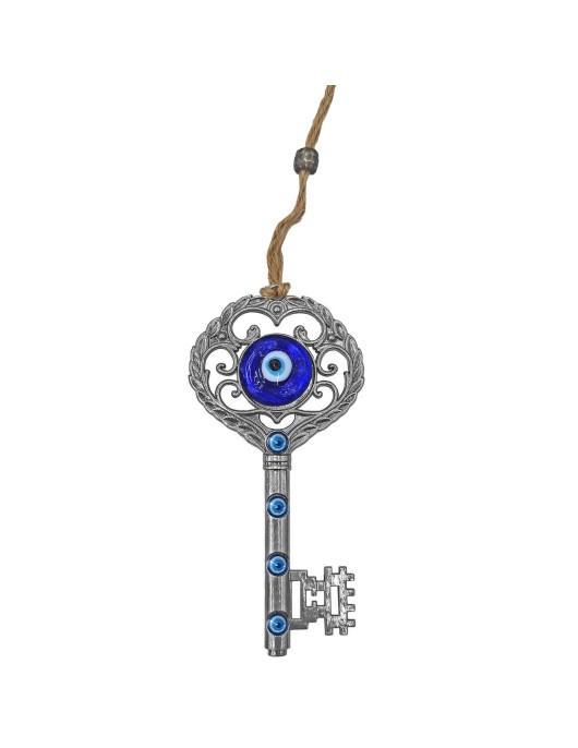 Κλειδί Μεταλλικό με Γυάλινο Μάτι 15x7,5cm Homie 116924