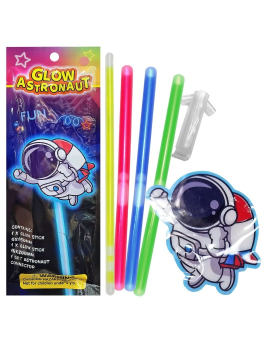 Ράβδος Φωσφοριζέ Αστροναύτης 23x8cm Homie 116951