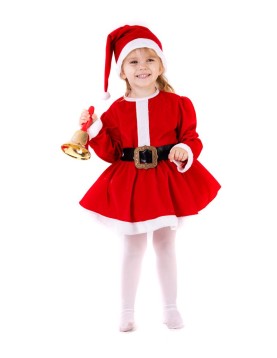 Χριστουγεννιάτικη Στολή Santa Baby Girl 06 μηνών