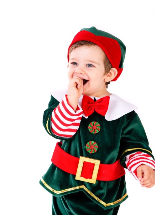 Χριστουγεννιάτικη Στολή Ξωτικό 12 μηνών