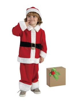 Χριστουγεννιάτικη Στολή Άγιος Βασίλης 6 μηνών