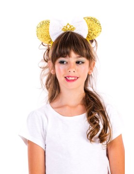 Αποκριάτικο Αξεσουάρ Στέκα Ποντικίνας Με Κορώνα 3χρμ