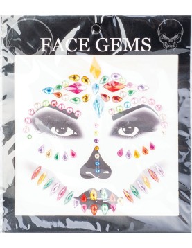 Αποκριάτικο Αξεσουάρ Αυτοκόλλητα Προσώπου 2ΣΧΔ