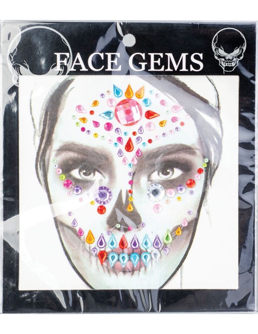 Αποκριάτικο Αξεσουάρ Αυτοκόλλητα Προσώπου 2ΣΧΔ