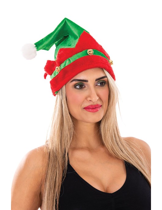 Χριστουγεννιάτικο Αξεσουάρ Σκούφος Ξωτικού 38cm